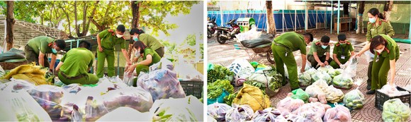 Lực lượng công an - Lá chắn vững vàng trên tuyến đầu chống dịch ảnh 18