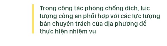 Lực lượng công an - Lá chắn vững vàng trên tuyến đầu chống dịch ảnh 35