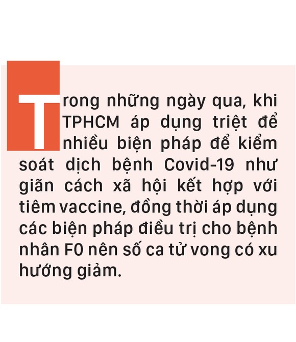 Số ca tử vong do Covid-19 tại TPHCM trên đà giảm ảnh 1