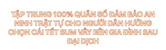 Đảm bảo 100% quân số trực chiến cho người dân an vui trong dịp Tết Nguyên đán Nhâm Dần 2022 ảnh 10