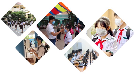 Bộ trưởng Nguyễn Kim Sơn: Kiên trì mục tiêu chất lượng giáo dục, ứng phó và thích nghi an toàn trước dịch bệnh ảnh 17