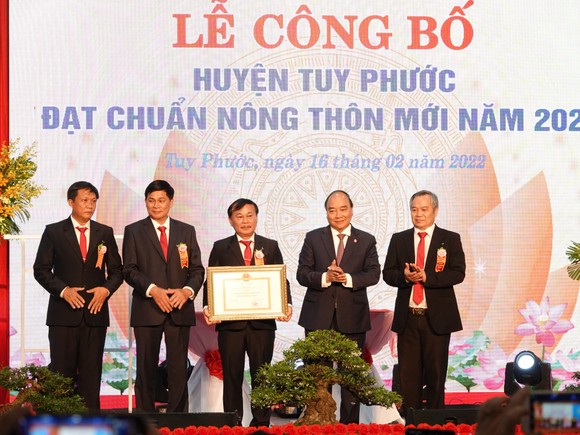Chủ tịch nước muốn Tuy Phước trở thành huyện nông thôn mới kiểu mẫu ảnh 3