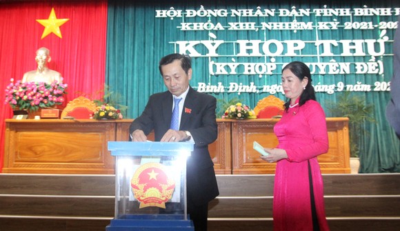 Ông Phạm Anh Tuấn được bầu làm Chủ tịch UBND tỉnh Bình Định ảnh 2