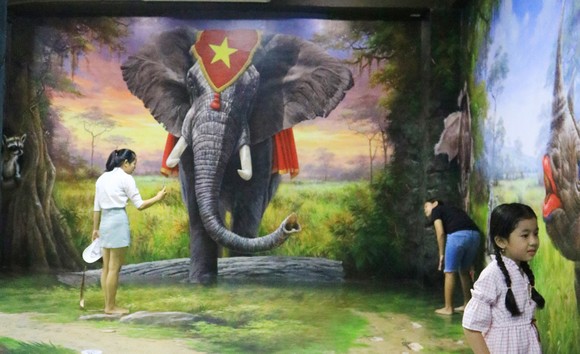 Phòng tranh nghệ thuật 3D lớn nhất Việt Nam ảnh 4