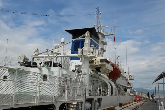 Tàu Lực lượng Bảo vệ bờ biển Nhật Bản - Kojima cập cảng Tiên Sa ảnh 6