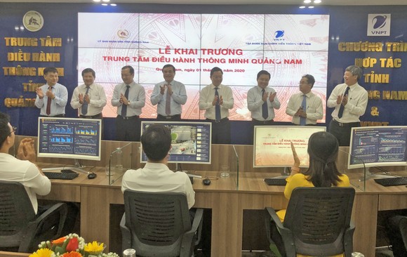 Quảng Nam ra mắt Trung tâm điều hành thông minh ảnh 1