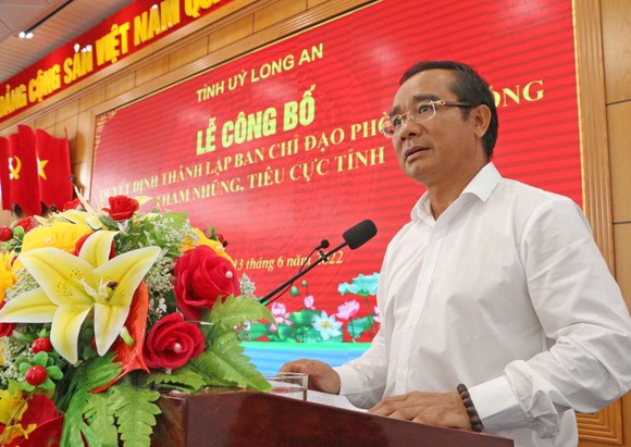 Đồng chí Nguyễn Văn Được làm Trưởng ban Chỉ đạo phòng chống tham nhũng, tiêu cực tỉnh Long An ảnh 1