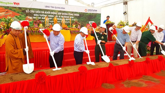 Lễ khởi công xây dựng đền thờ liệt sĩ Trường Sơn tại trọng điểm ATP