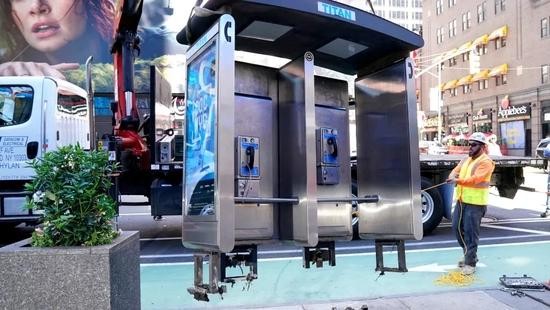 紐約市拆除最後一個公共電話亭