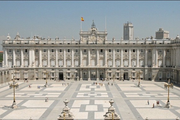西班牙東方宮全景。