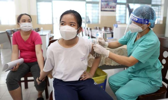 本市加速為兒童接種新冠疫苗。