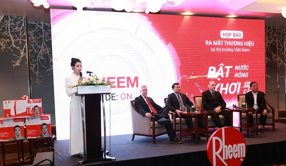 Rheem tổ chức họp báo công bố ra mắt chính thức thương hiệu tại Việt Nam