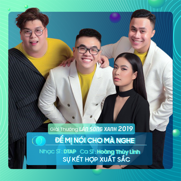 Hoàng Thuỳ Linh chiến thắng ngoạn mục với 8 giải thưởng Làn Sóng Xanh năm 2019 ảnh 2
