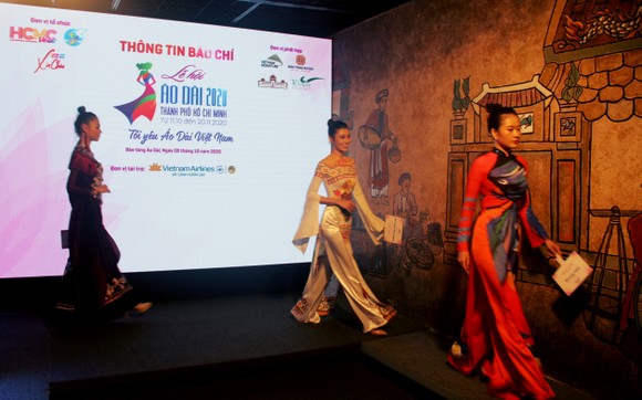 Nghệ sĩ Phi Điểu, Kim Xuân, hoa hậu Khánh Vân làm đại sứ hình ảnh cho Lễ hội Áo dài TPHCM ảnh 1