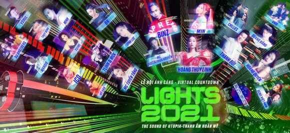 Dàn sao đình đám hội tụ tại lễ hội Countdown Lights 2021 ở phố đi bộ ảnh 1
