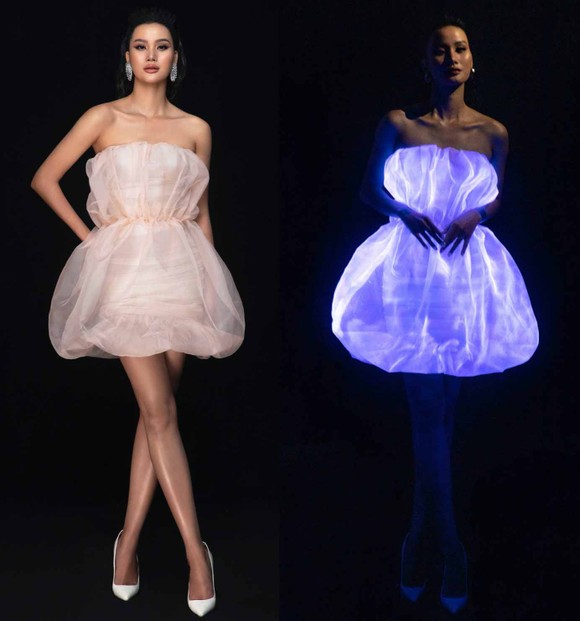 NTK Trần Hùng mang tảo biển, nhựa sinh học vào BST thứ 8 ở London Fashion Week 2022  ảnh 4