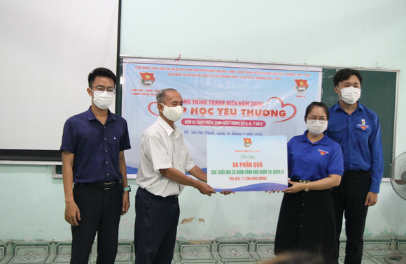 “Lớp học yêu thương” đến với 289 thiếu nhi có hoàn cảnh khó khăn ảnh 2
