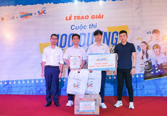 Trao giải cuộc thi 'Học đường On the Mic' dành cho học sinh ảnh 3