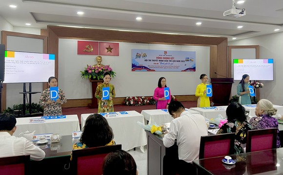 Nguyễn Thị Mỹ Hạnh đoạt Giải Nhất Hội thi Thuyết minh viên trẻ giỏi năm 2022 ảnh 2
