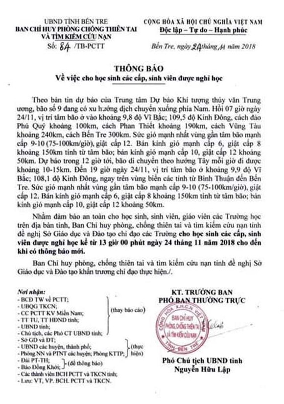 ĐBSCL khẩn trương phòng chống bão số 9 ảnh 1