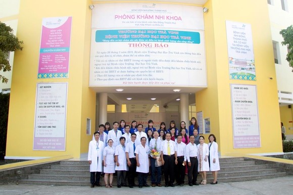 Bệnh viện Nhi đồng Thành phố mở phòng khám Nhi tại Trà Vinh ảnh 1
