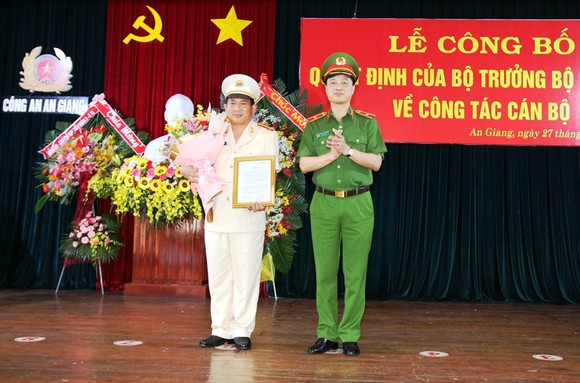Bổ nhiệm Giám đốc Công an tỉnh An Giang ảnh 1