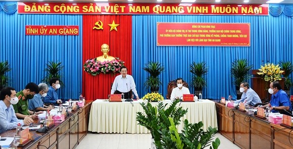 Ban Nội chính Trung ương biểu dương cơ quan chức năng tỉnh An Giang triệt phá nhiều vụ án lớn ảnh 1