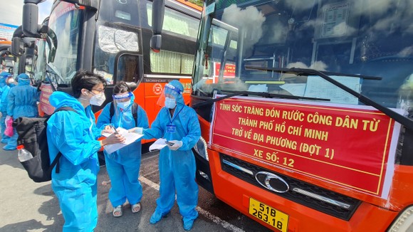 Bình Định, An Giang đón 850 người dân khó khăn về quê tránh dịch Covid-19 ảnh 2