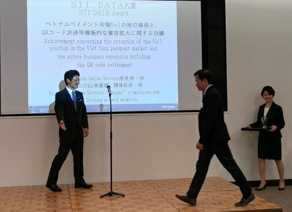 PAYOO vượt qua hơn 500 ứng cử viên để nhận giải thưởng của tập đoàn NTT DATA  ảnh 1