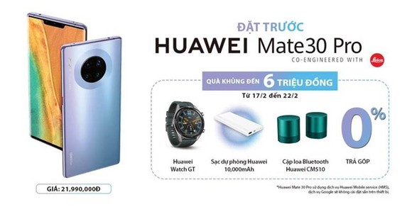 Huawei Mate 30 Pro sẽ được mở bán tại hệ thống các cửa hàng điện thoại chính hãng tại Việt Nam  ảnh 1
