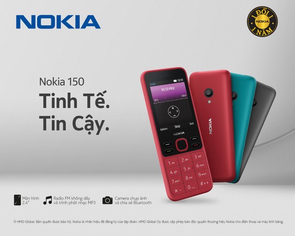 Nokia 150 điện thoại phổ thông dành cho mọi hoạt động trong ngày ảnh 1