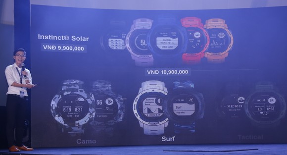 Đồng hồ thể thao GARMIN với công nghệ sạc năng lượng mặt trời ảnh 3