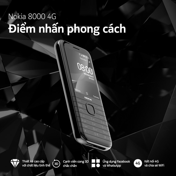 Nokia ra mắt 3 dòng điện thoại phổ thông mới ảnh 3