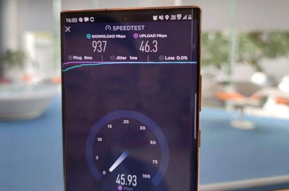 5G Viettel trên  Samsung Note20 Ultra 5G 