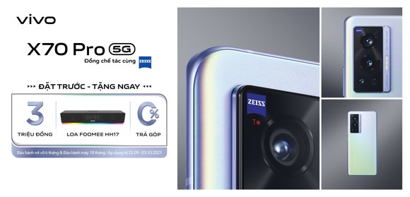 vivo X70 Pro với camera ZEISS kết hợp chống rung Gimbal 3.0 ảnh 3