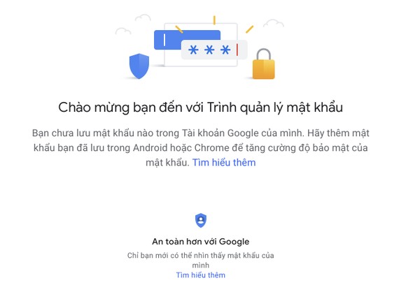 Google có nhiều chính sách bảo mật cho người dùng
