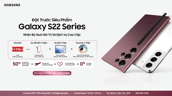 Samsung Vina chính thức công bố Galaxy S22 Series tại Việt Nam ảnh 2