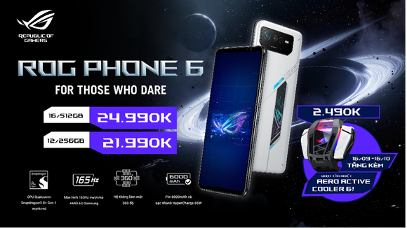 Gaming phone ROG Phone 6 'cập bến' thị trường Việt Nam  ​ ảnh 4
