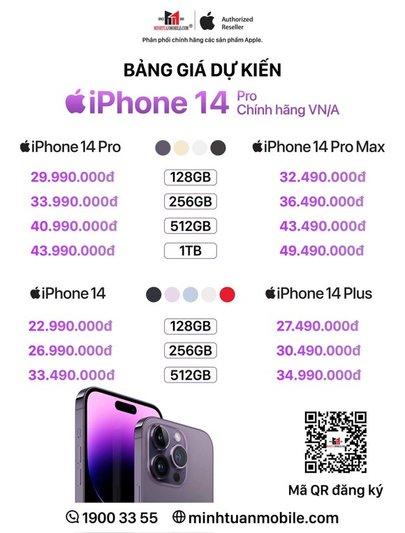 Minh Tuấn Mobile ghi dấu ấn qua giá bán iPhone 14  ​ ảnh 2