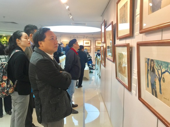 Triển lãm hơn 60 tác phẩm của họa sĩ Nguyễn Thụ