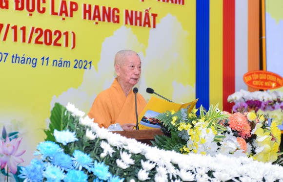 Đại lễ kỷ niệm 40 năm thành lập: Giáo hội Phật giáo Việt Nam luôn đồng hành cùng dân tộc ảnh 2
