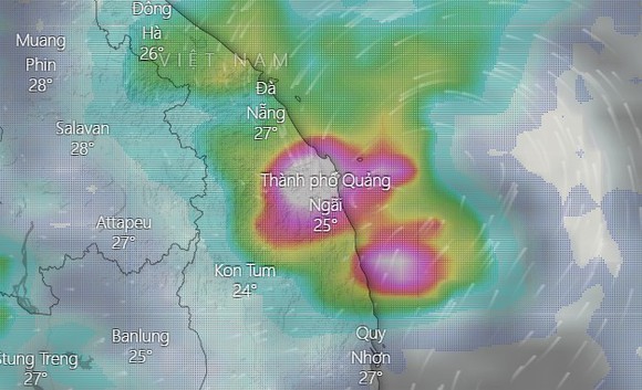 6號颱風登陸中部區域