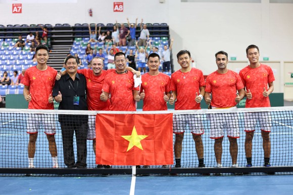 Đội tuyển quần vợt Việt Nam có cơ hội thi đấu trên sân nhà. 
