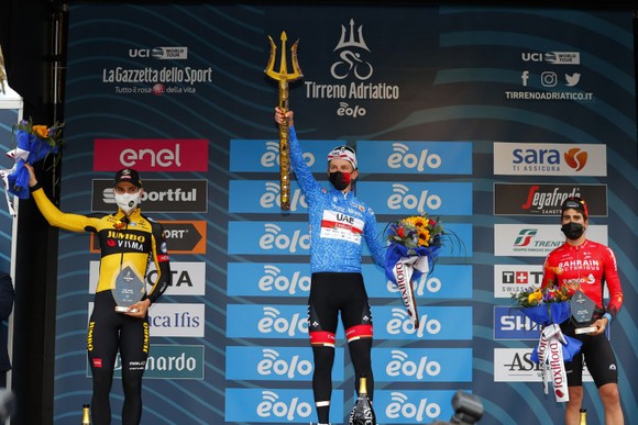 Chung cuộc giải xe đạp Tirreno – Adriatico 2021: Tadej Pogacar “gom” cả 3 chiếc áo danh giá ảnh 3