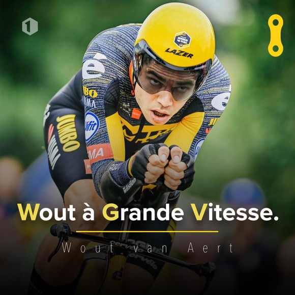 Wout Van Aert thắng chặng cá nhân tính giờ với  tốc độ trung bình 51,5 km/giờ ảnh 1