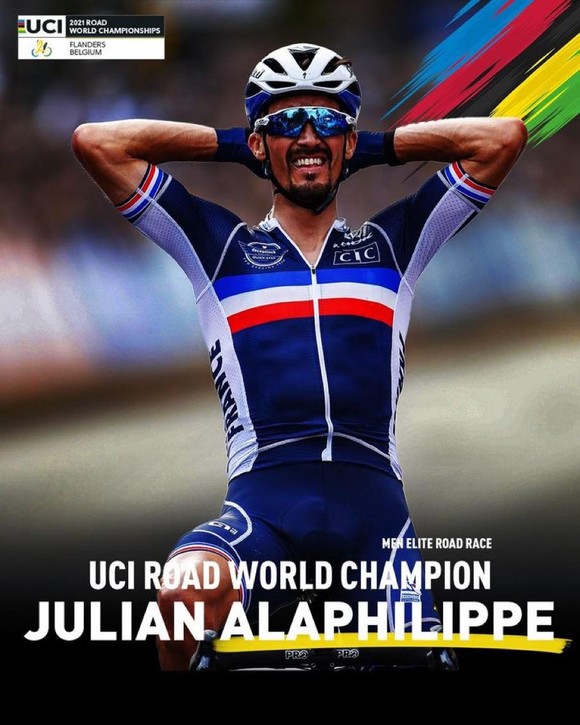 Julian Alaphilippe bảo vệ danh hiệu thế giới với chiến thắng tuyệt đẹp ở Flanders  ảnh 7