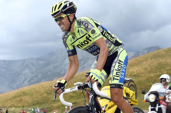 Cua-rơ Tây Ban Nha Alberto Contador được xem là huyền thoại làng xe đạp thế giới