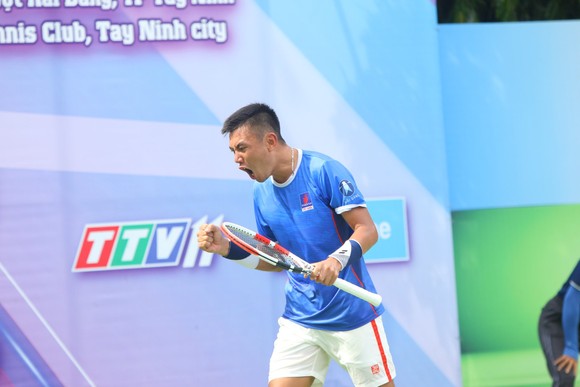 Lý Hoàng Nam vô địch đơn nam để hoàn thành cú đúp giải quần vợt ITF nhà nghề tại Tây Ninh ảnh 2