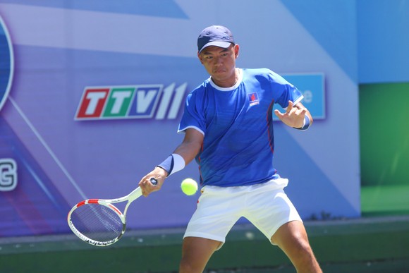 Chỉ còn Lý Hoàng Nam vào tứ kết giải quần vợt ITF World Tennis Tour M15 Kuching ảnh 2