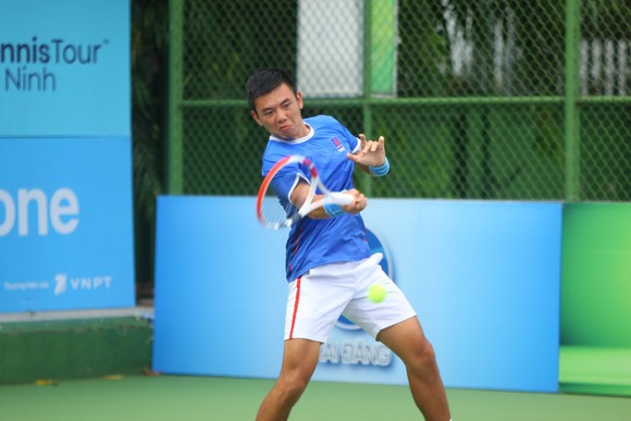 Lý Hoàng Nam dễ dàng vào bán kết giải quần vợt nhà nghề ITF Men World Tennis Tour M25  ảnh 1